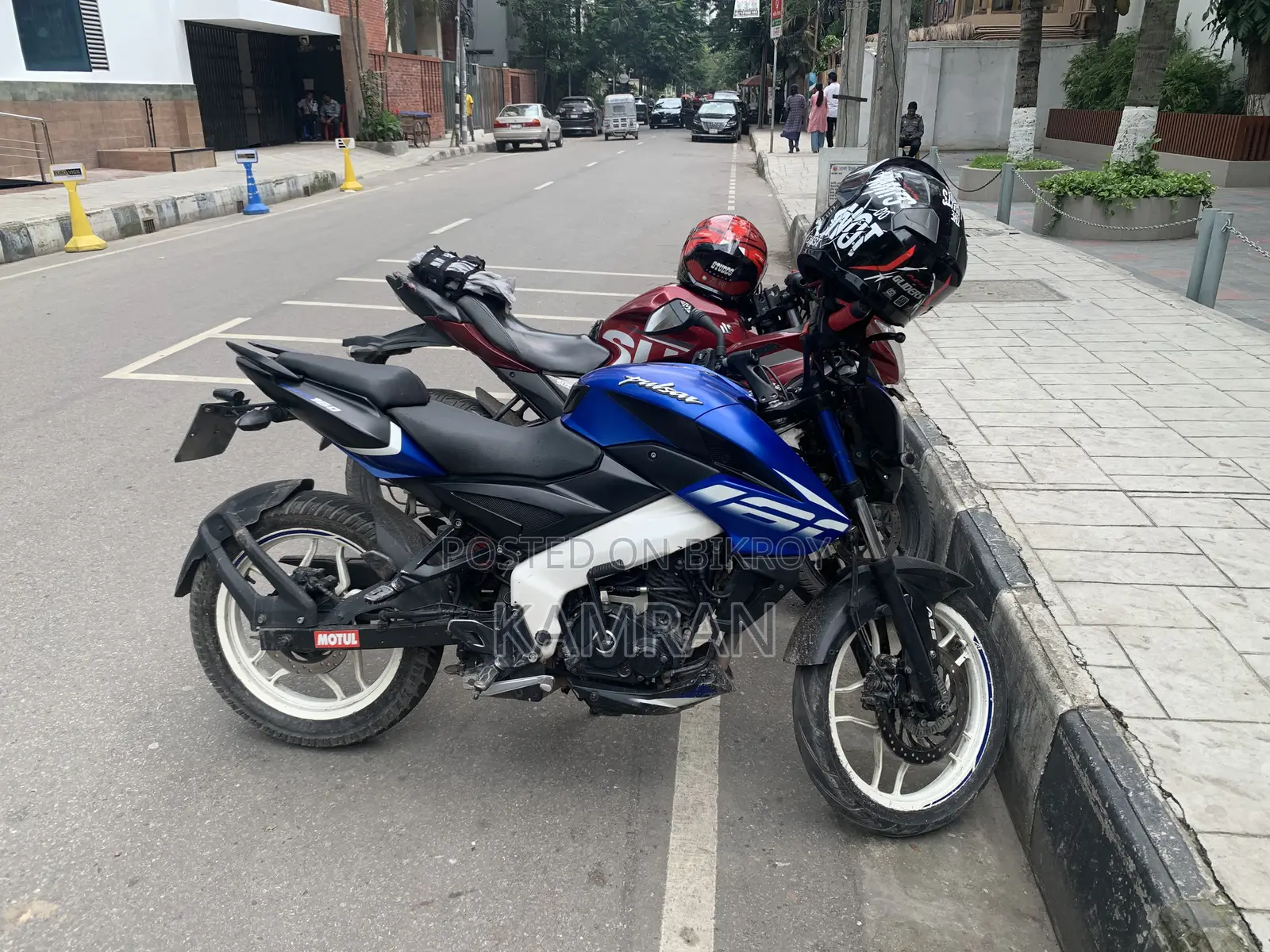 বাজাজ পালসার এনএস ১৬০ ২০২১ নীল