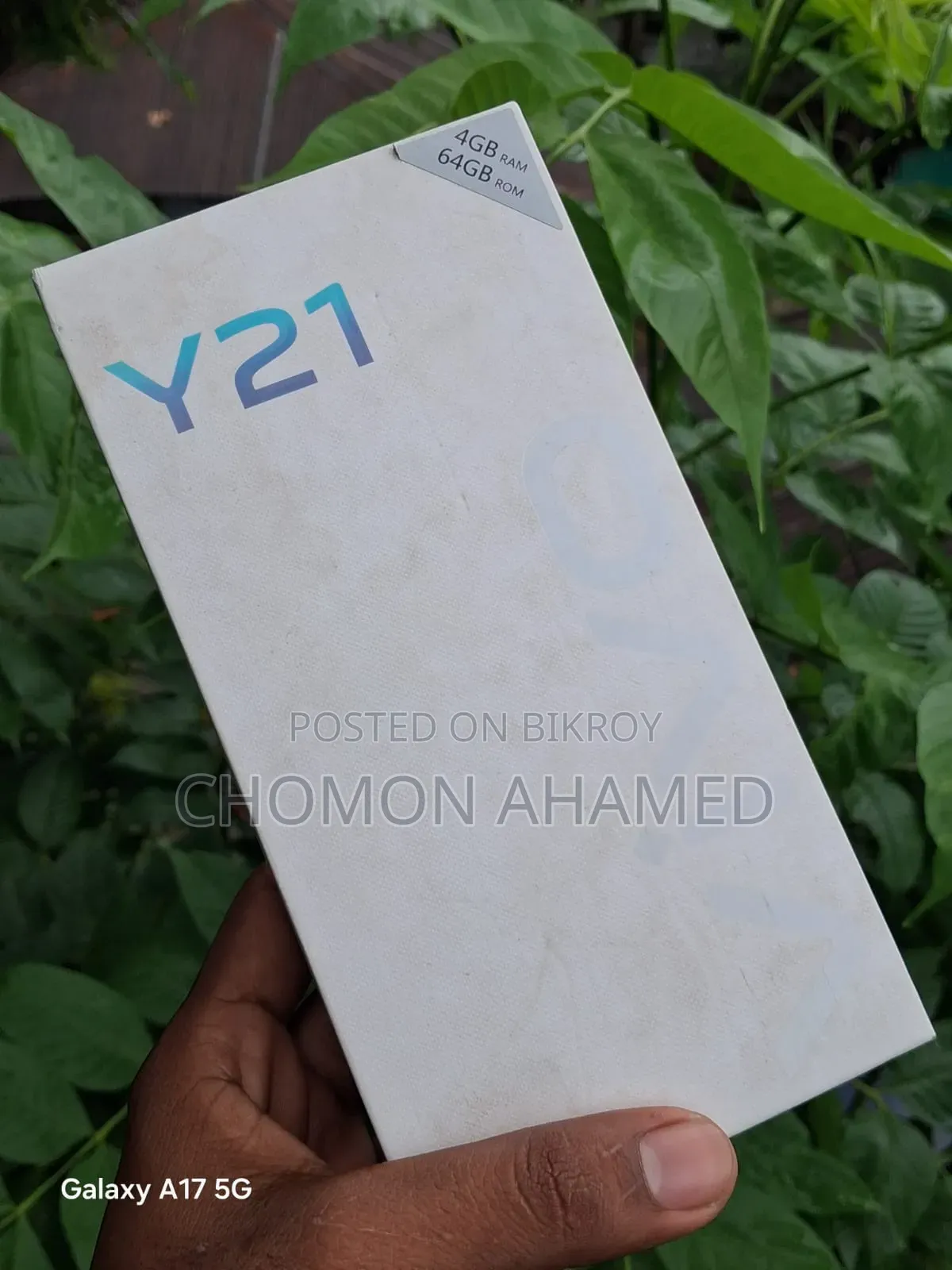 Vivo Y21 64 GB Silver