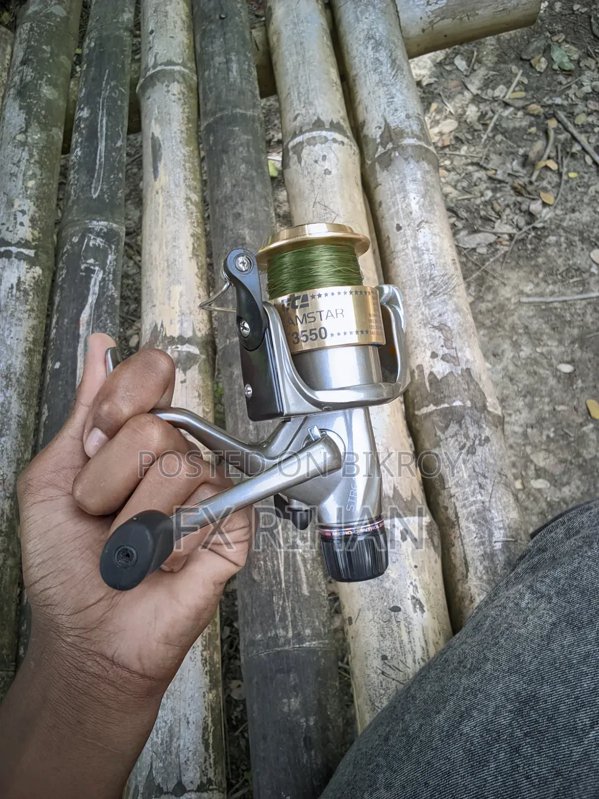 Tica Tz 3550 And Fishing Hook Rod