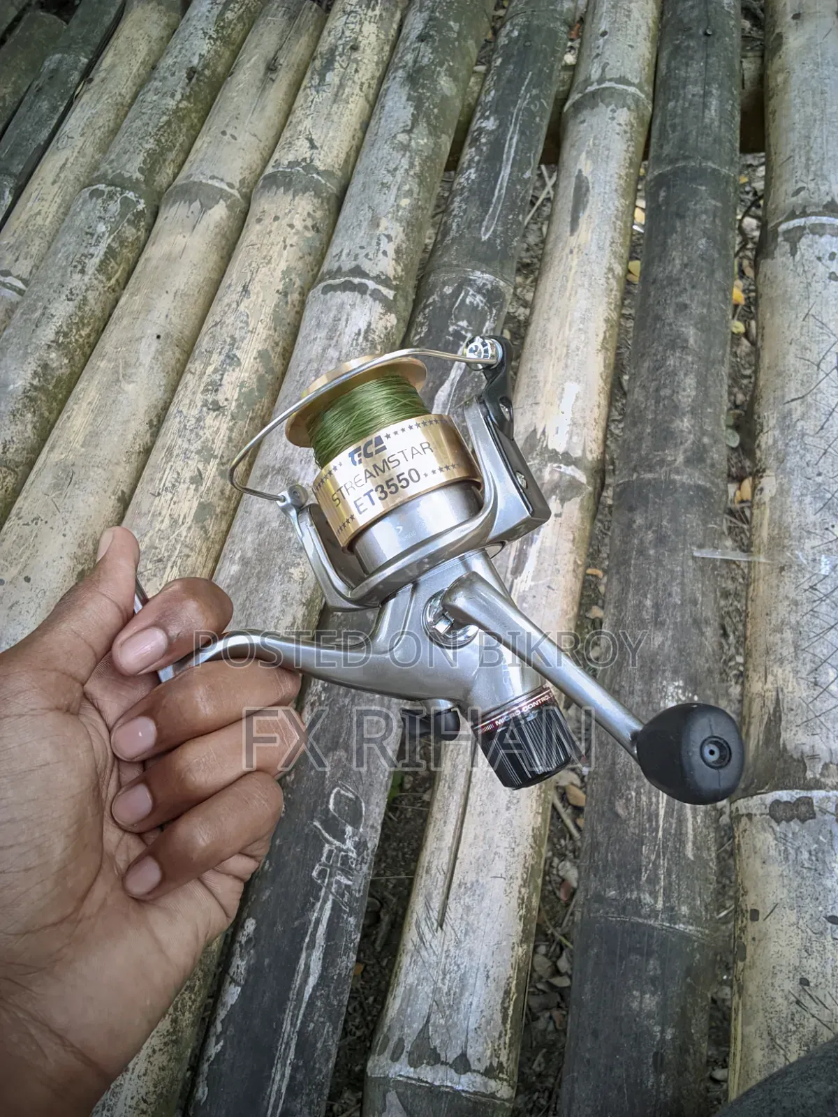 Tica Tz 3550 And Fishing Hook Rod