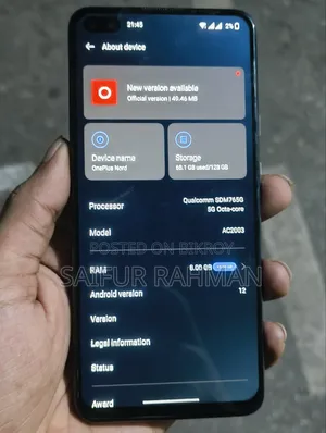 OnePlus Nord 256 GB Black