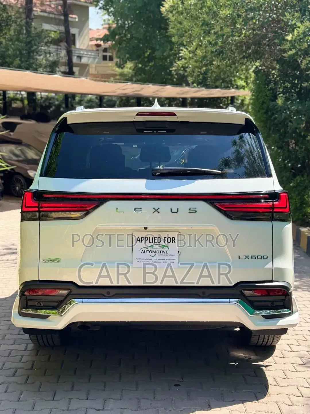 New Lexus LX 600 2023 Pearl