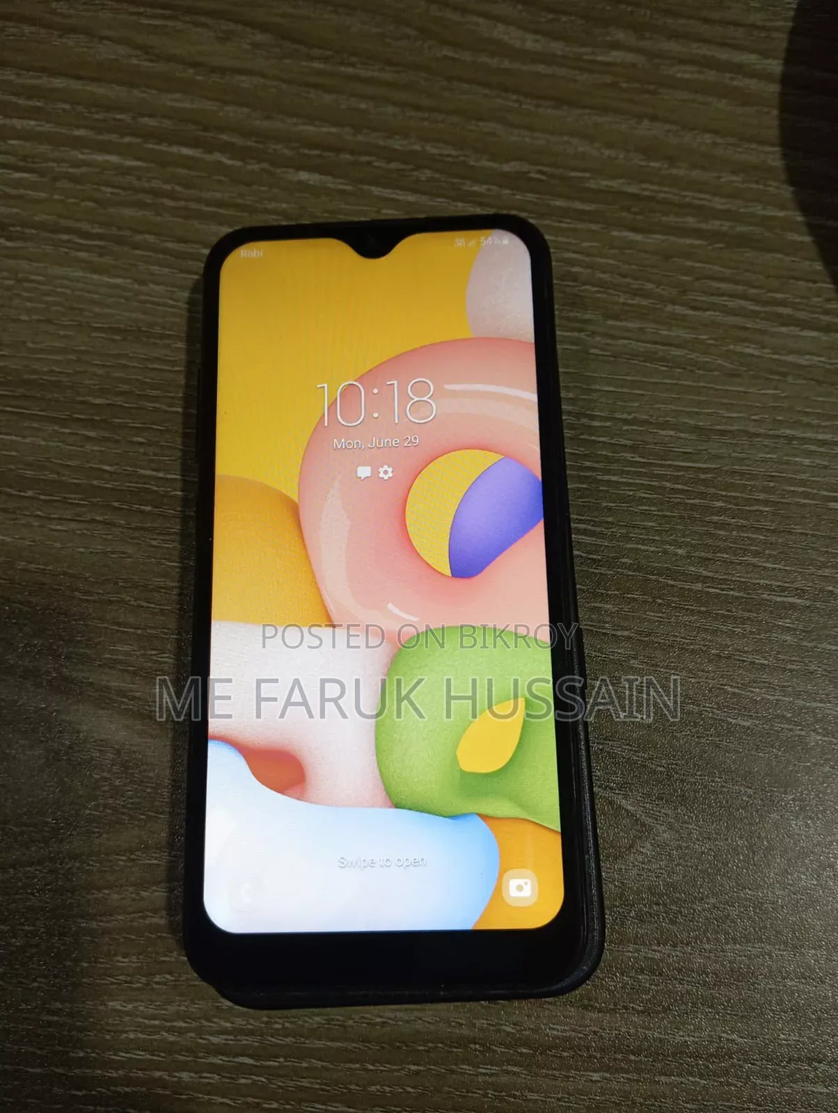 Samsung Galaxy A01 32 GB Black