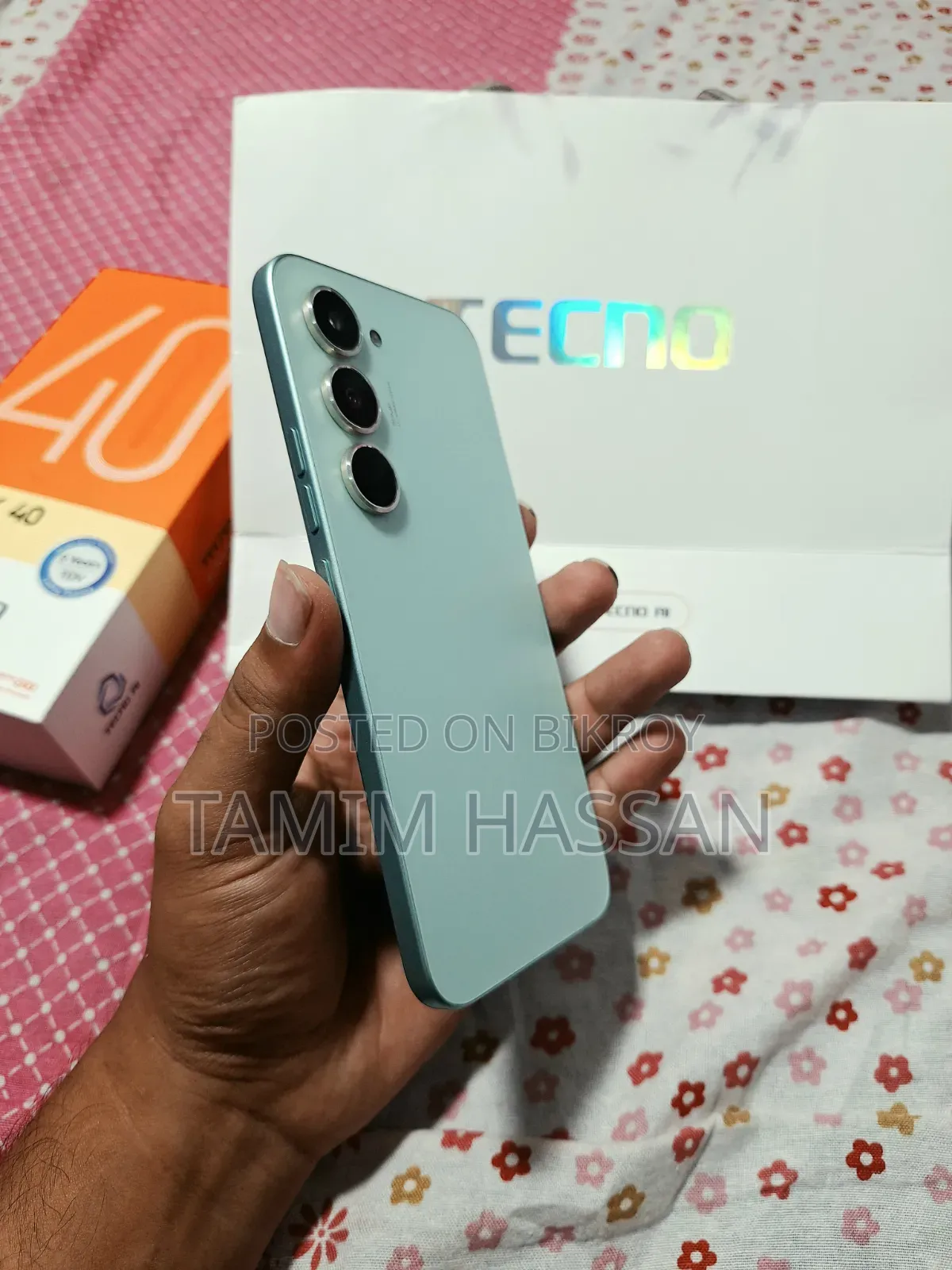 Tecno Spark 40 Pro 128 GB Green