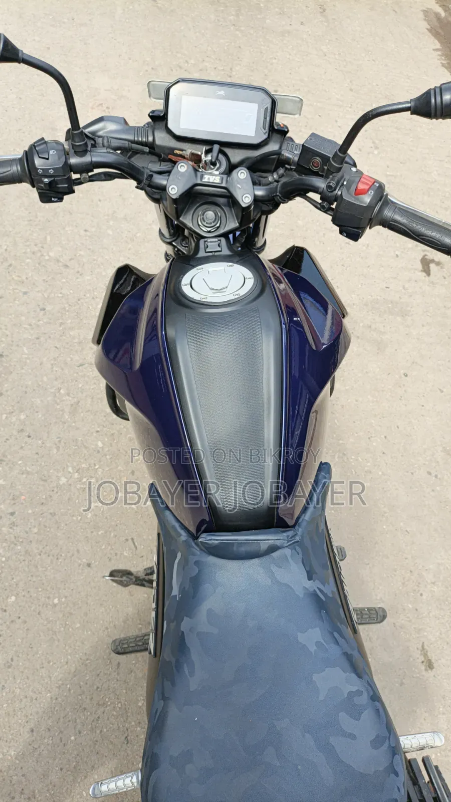 TVS Raider 125 2023 Blue