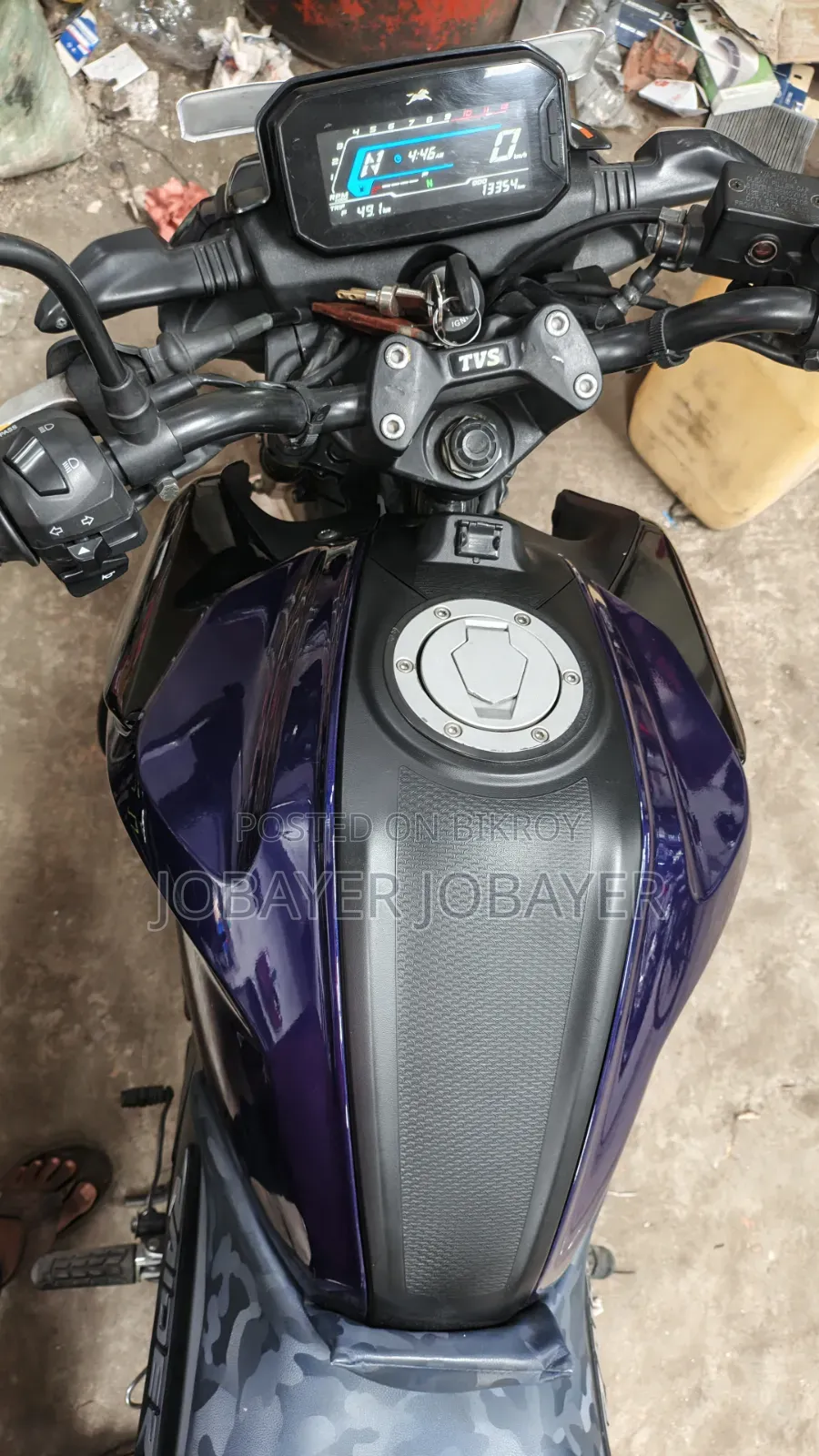 TVS Raider 125 2023 Blue