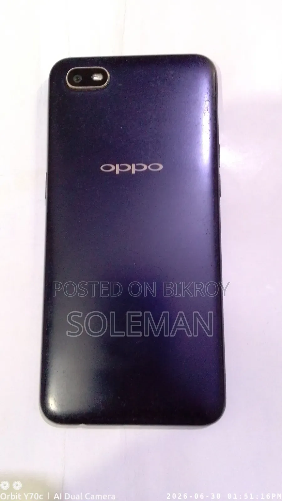 Oppo A1k ৩২ জিবি ব্ল্যাক
