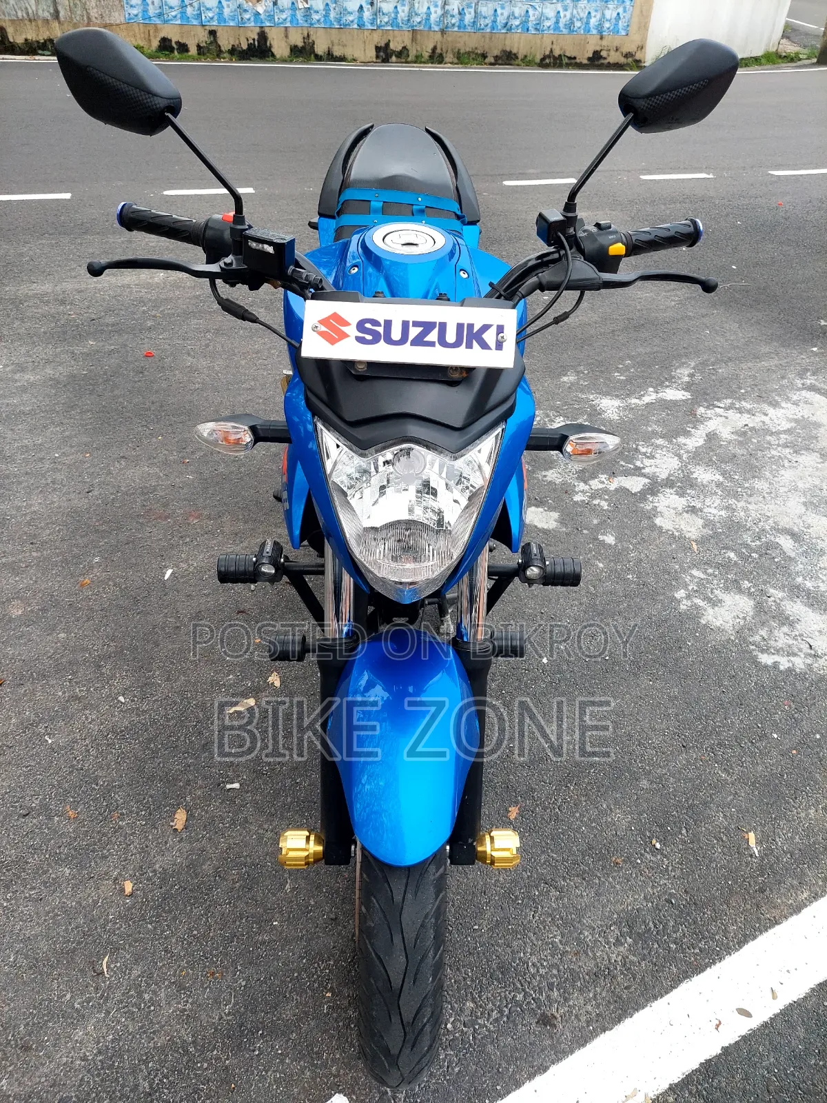 Suzuki Gixxer Monotone 2024 Blue