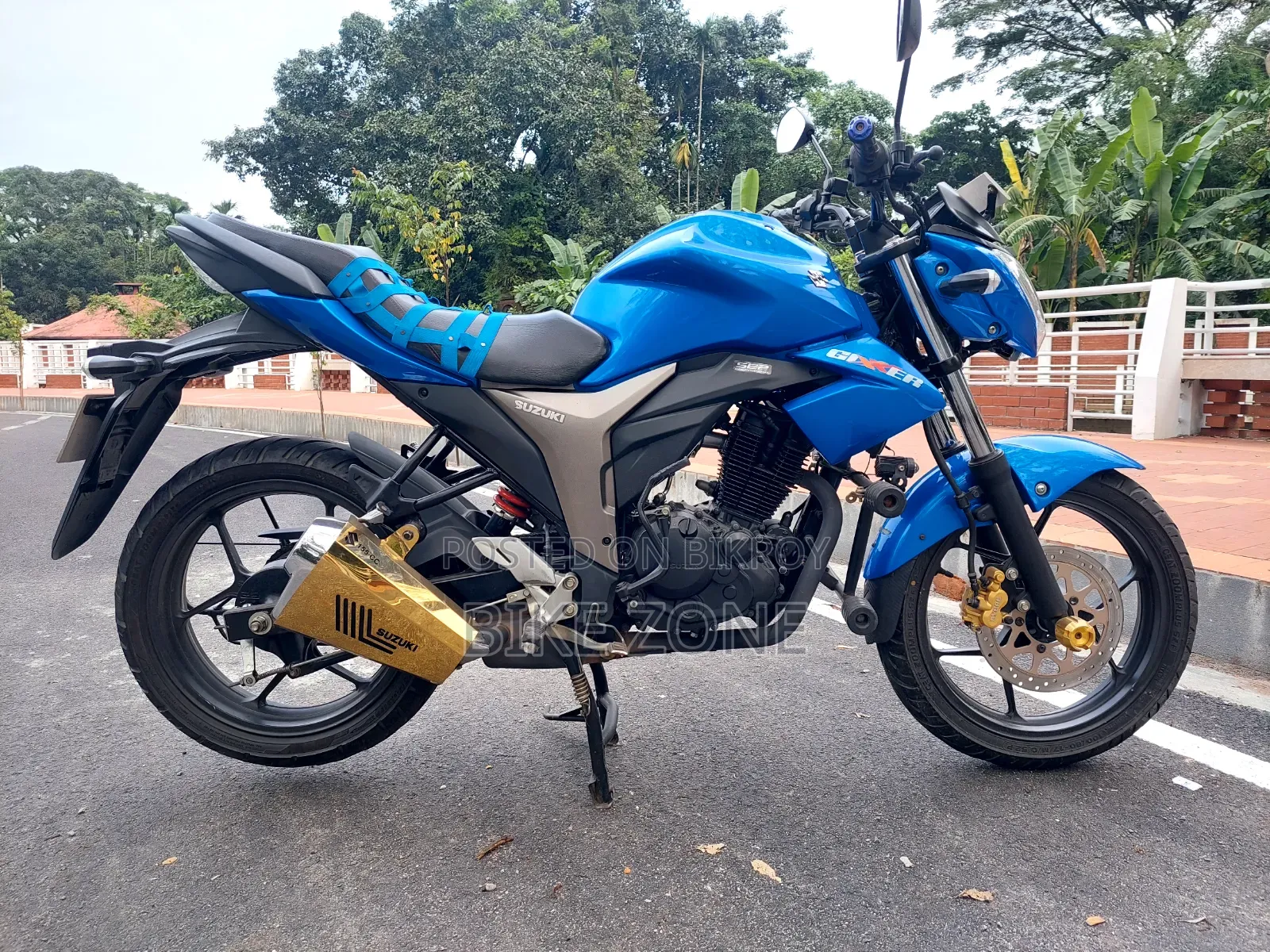 Suzuki Gixxer Monotone 2024 Blue