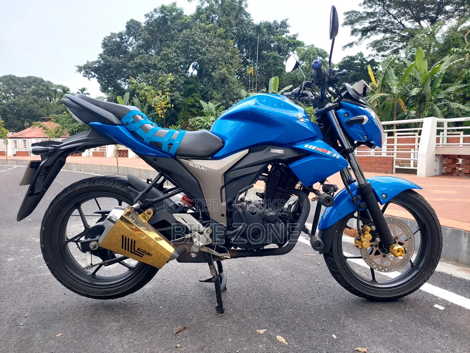 Suzuki Gixxer Monotone 2024 Blue