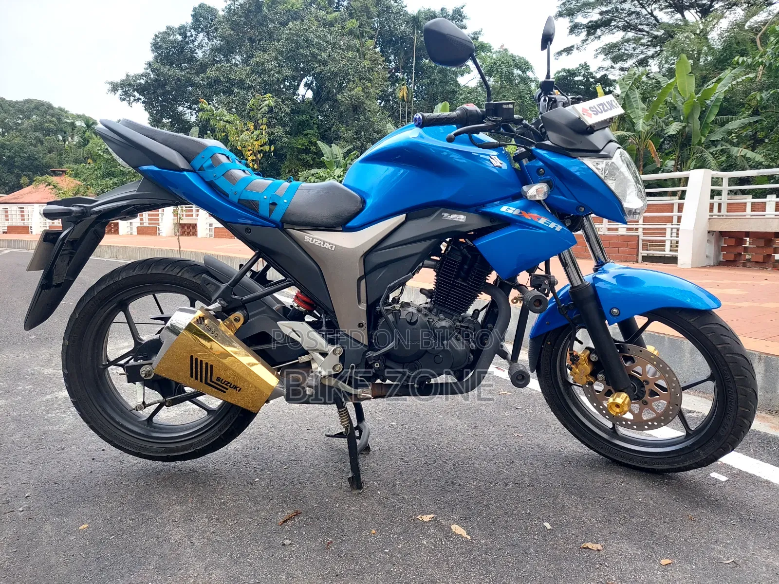 Suzuki Gixxer Monotone 2024 Blue
