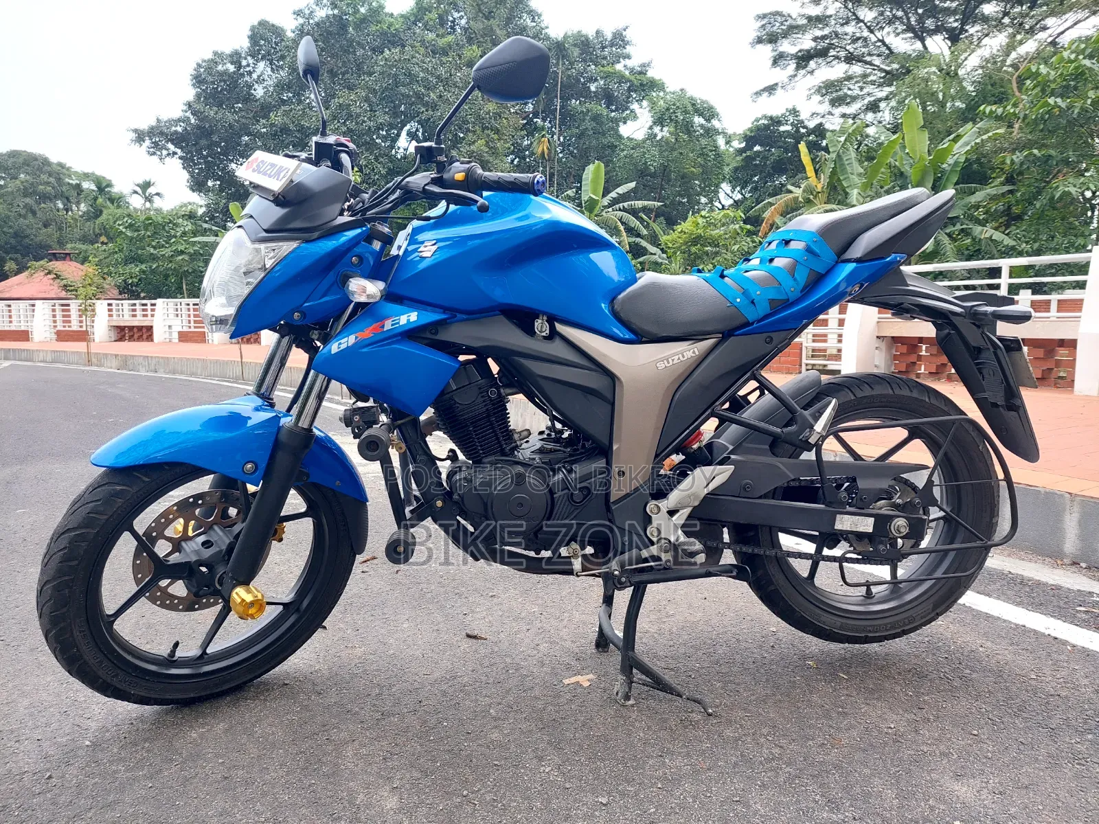Suzuki Gixxer Monotone 2024 Blue