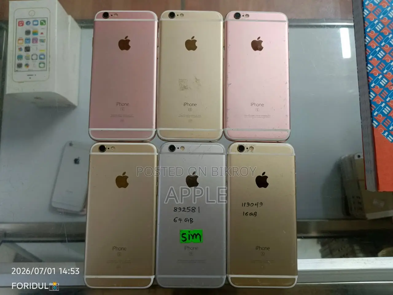 Apple iPhone 6s 64 GB Gold