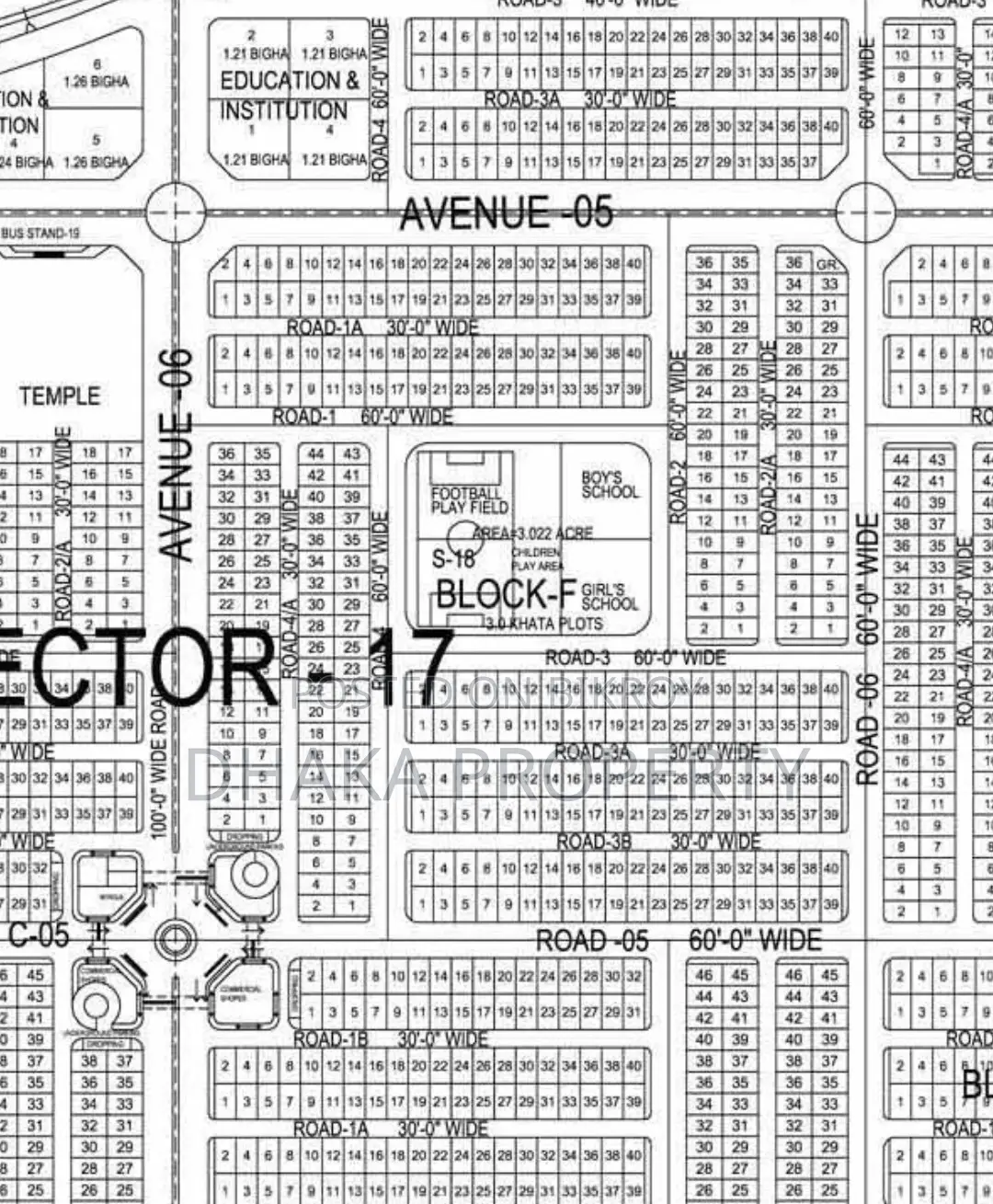 Metro Station 3 Katha South Facing Plot at Sector-17/F
