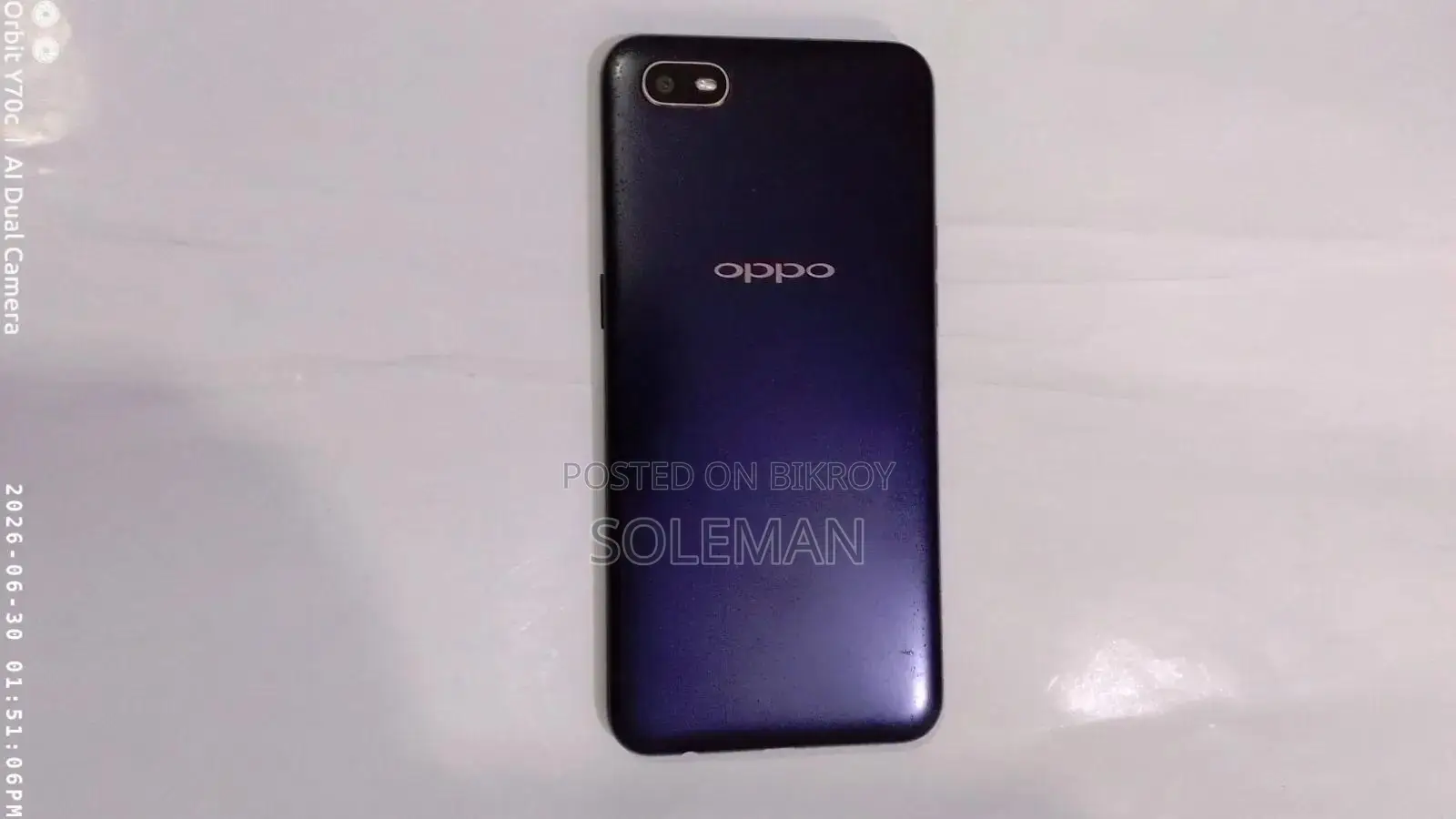 Oppo A1k ৩২ জিবি ব্ল্যাক