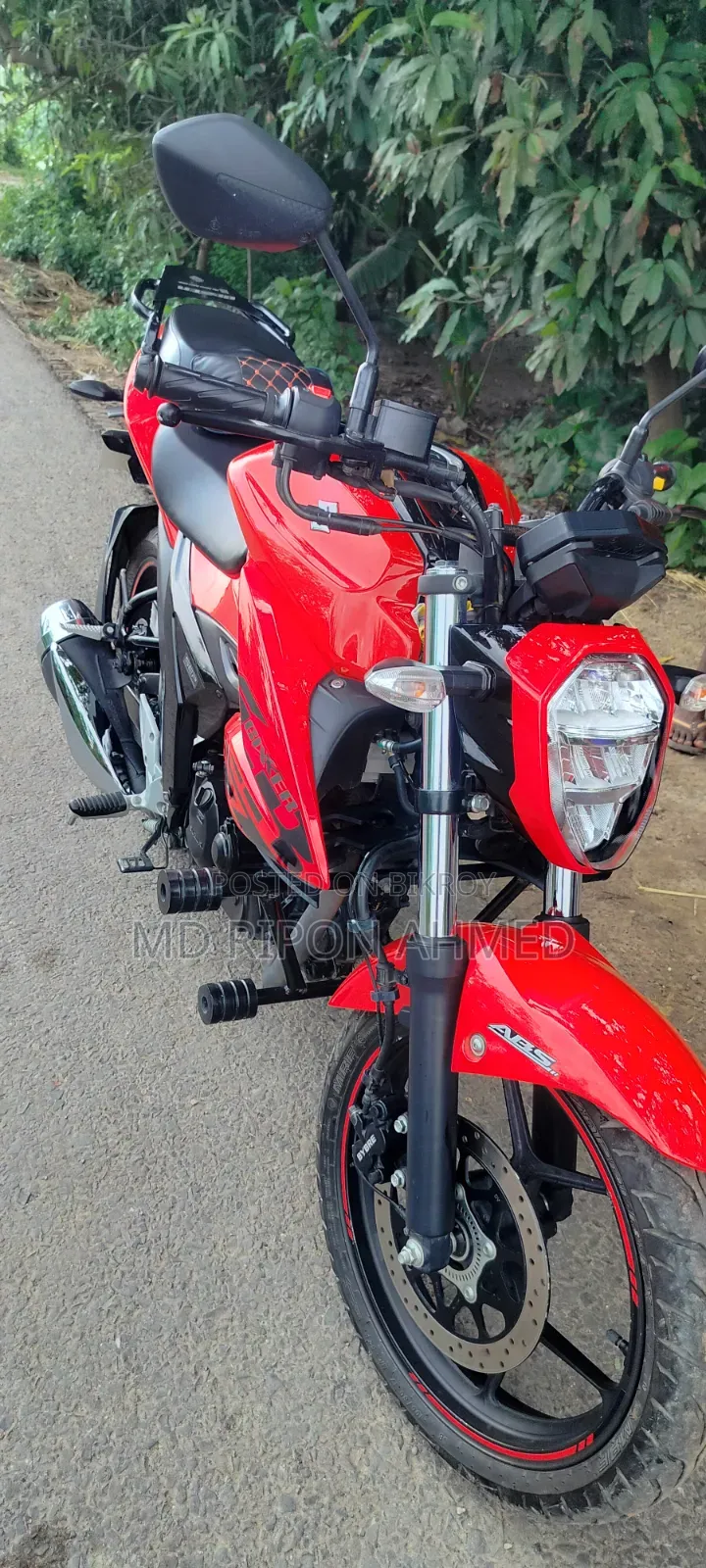Suzuki Gixxer Fi ABS 2023 Red