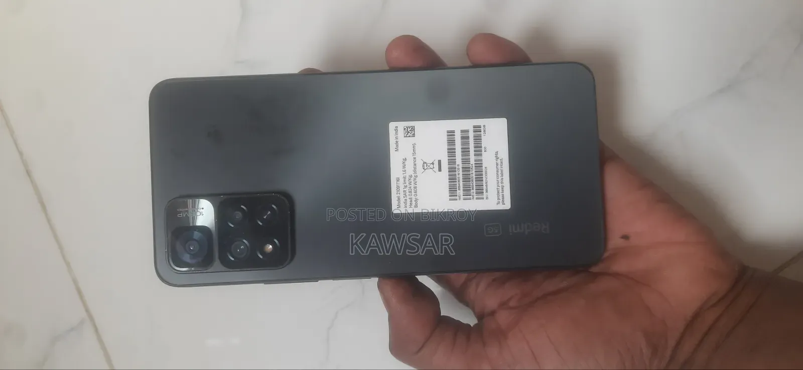 Xiaomi Mi 11i 128 GB Black