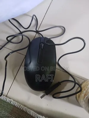 Laptop and Computer Mouse