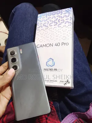 Tecno Camon 40 Pro 4G 256 GB Black