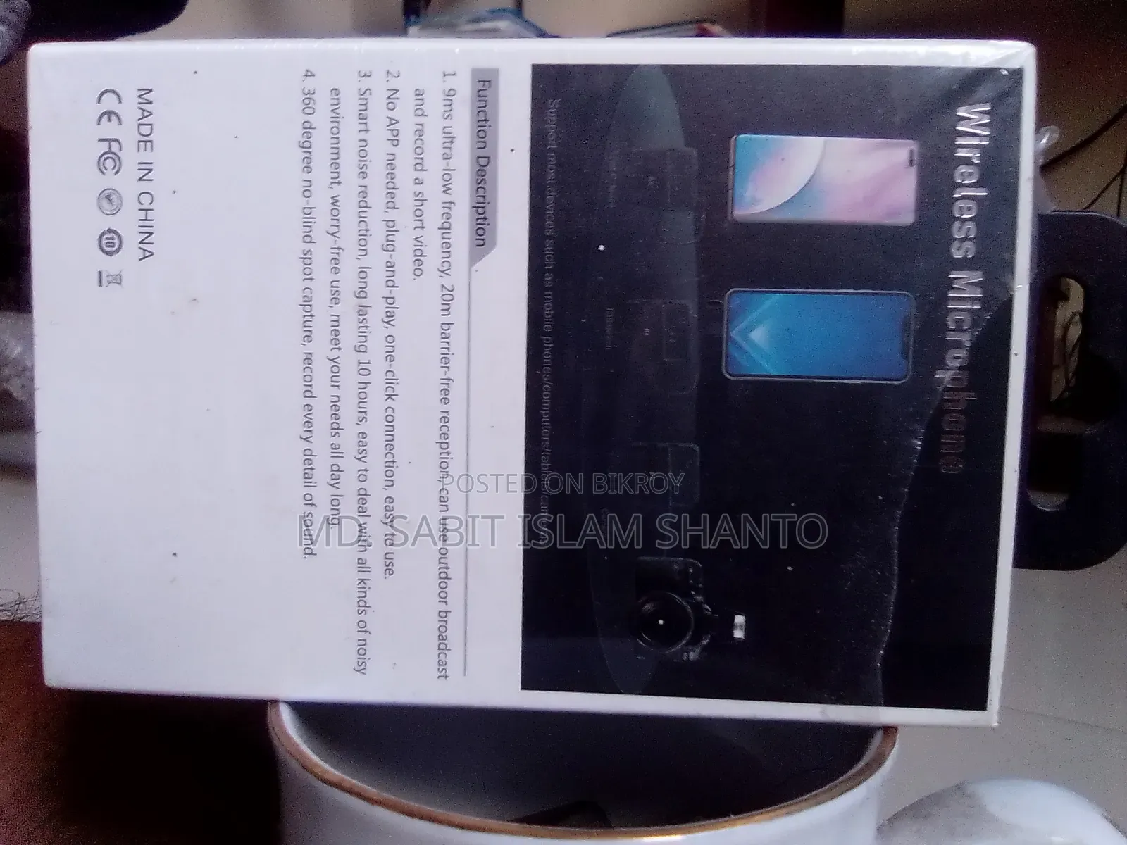 Sx9 Wireless Microphone (Type-c + 3.5mm) | Open Box | Never Used