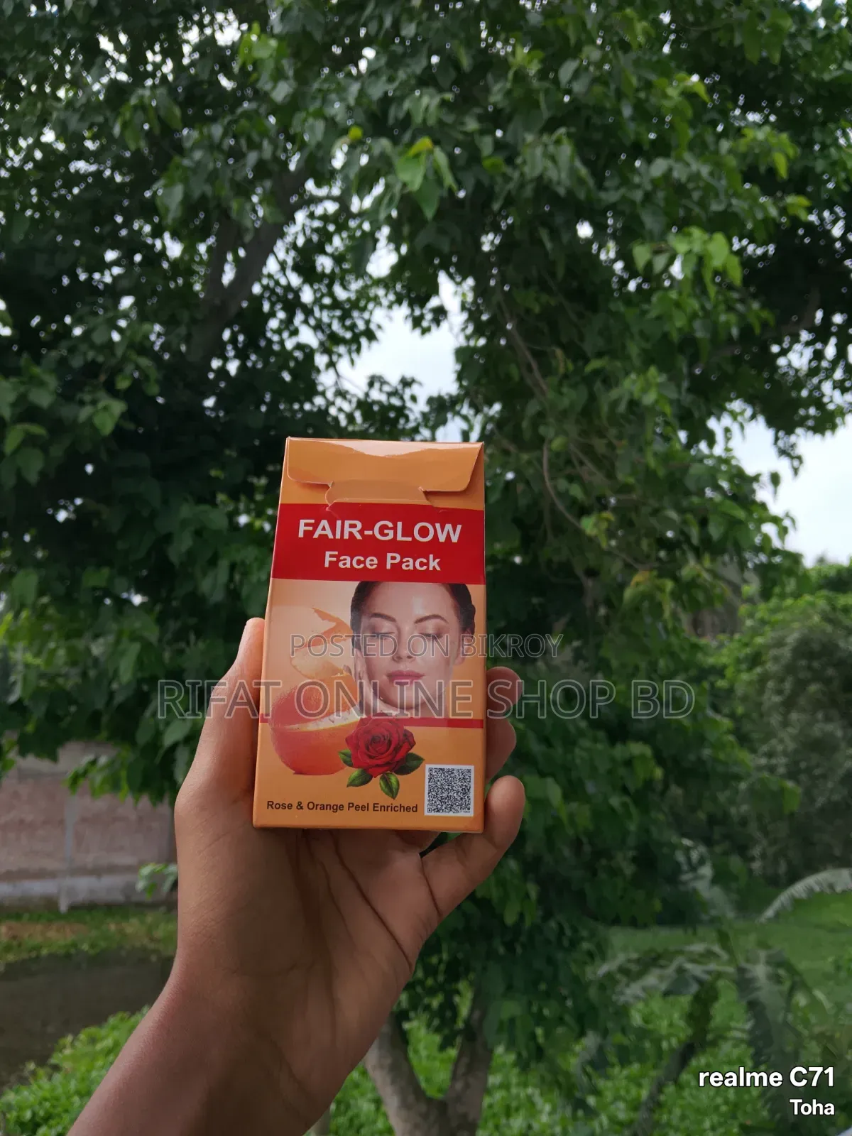 Fair-glow Face Pack 🌿