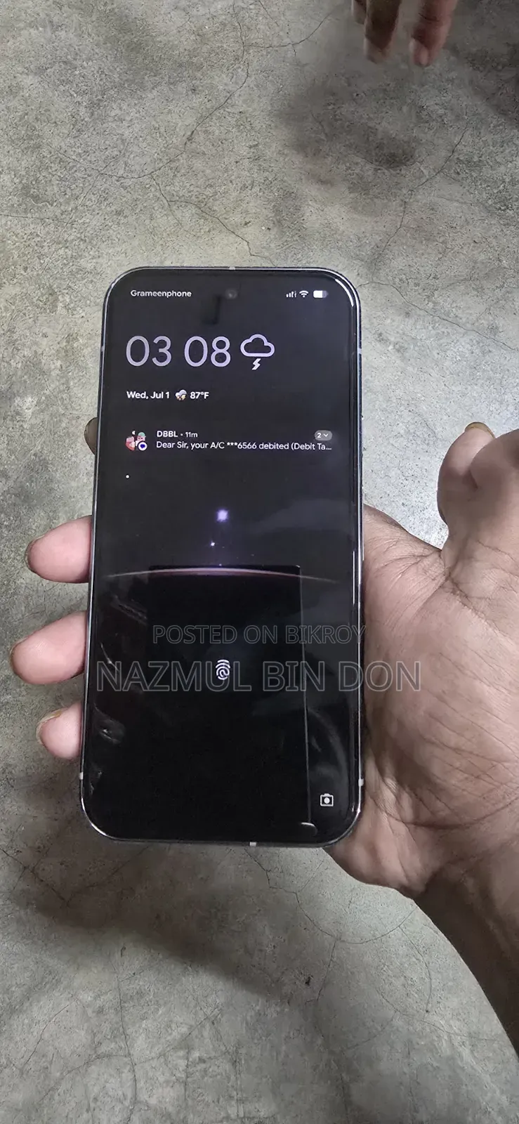 Google Pixel 9 Pro 128 GB Gray