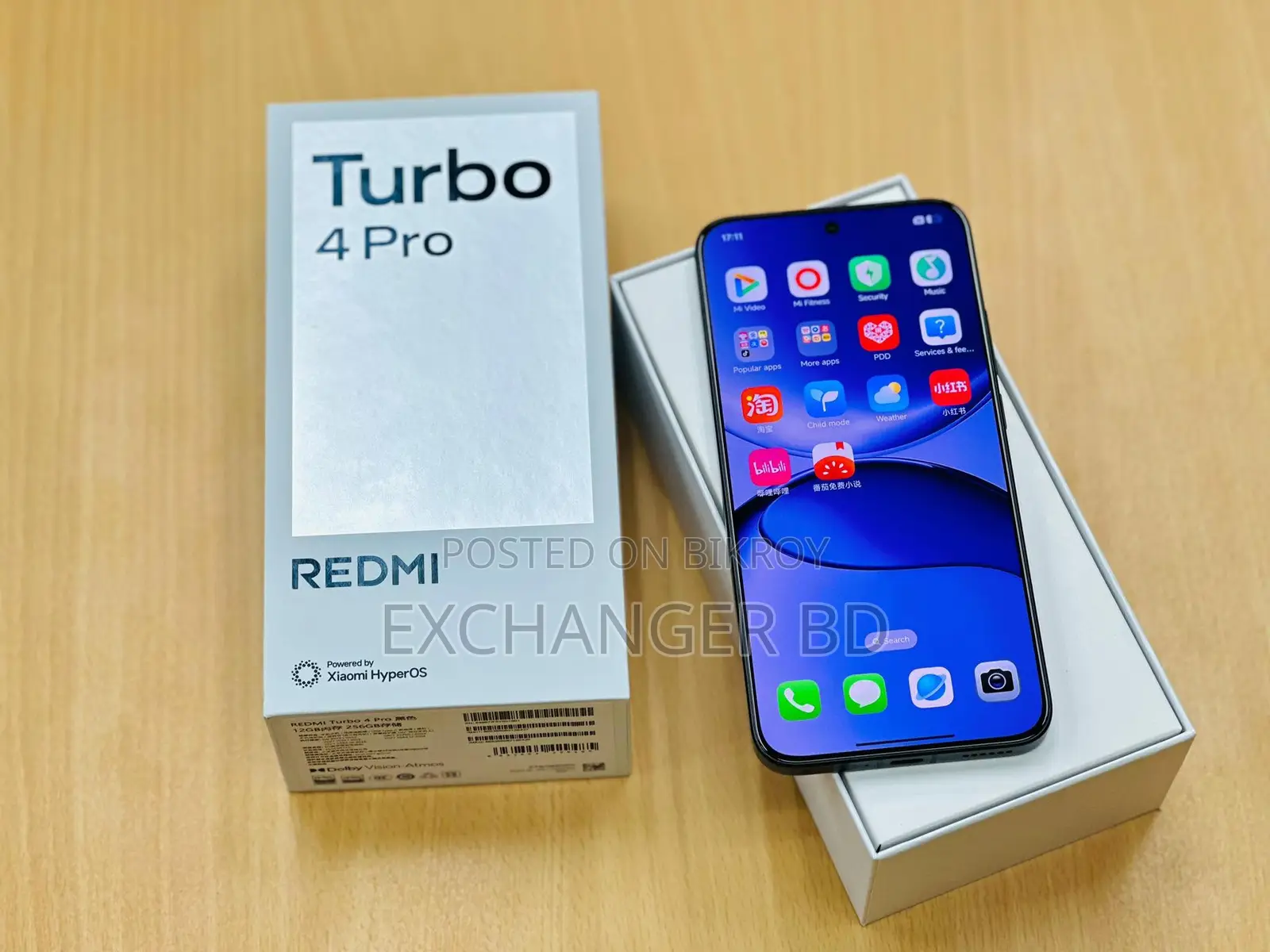 Xiaomi Redmi Turbo 4 Pro 256 GB Black