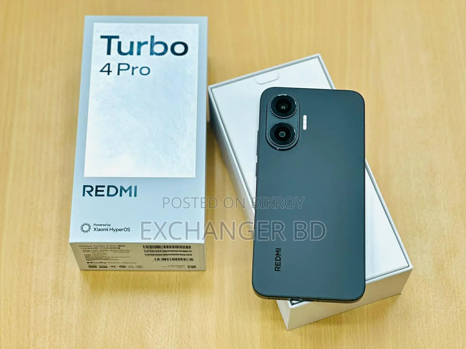 Xiaomi Redmi Turbo 4 Pro 256 GB Black