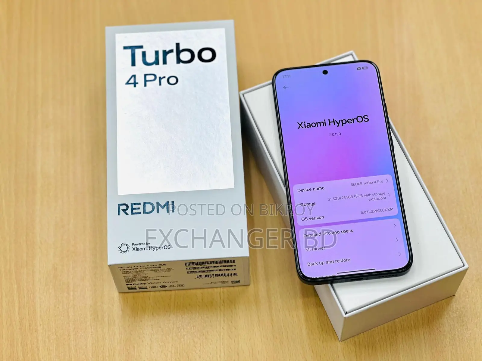 Xiaomi Redmi Turbo 4 Pro 256 GB Black