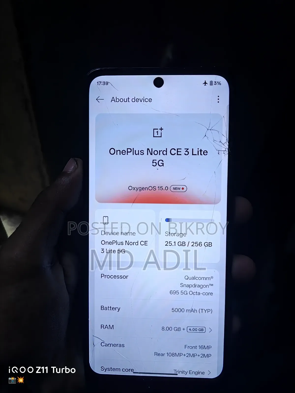 OnePlus Nord CE 3 Lite 256 GB Black