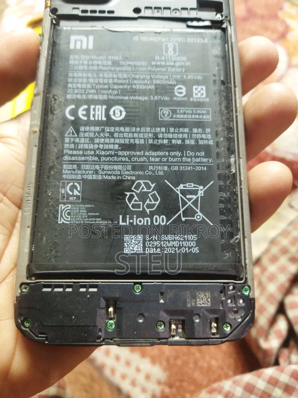 Xiaomi Poco M3 Parts Sell