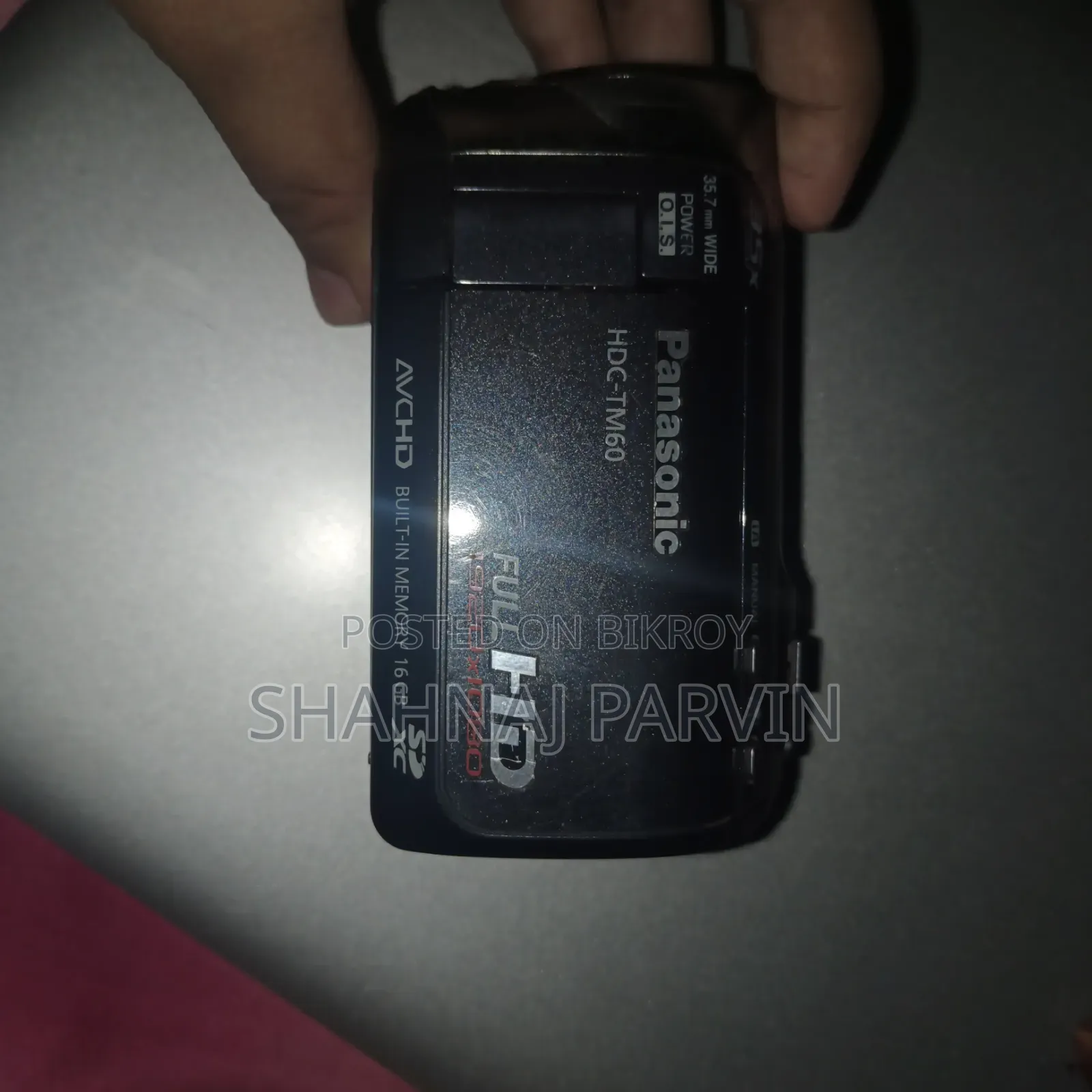 প্যানাসনিক ব্যবহৃত ক্যামেরা