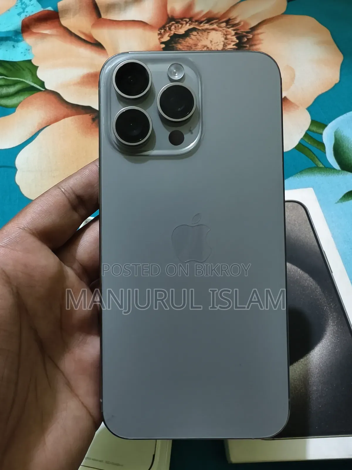 অ্যাপল আইফোন ১৫ প্রো ম্যাক্স ২৫৬ জিবি