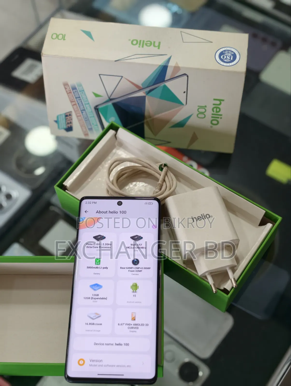 Helio 100 256 GB Black