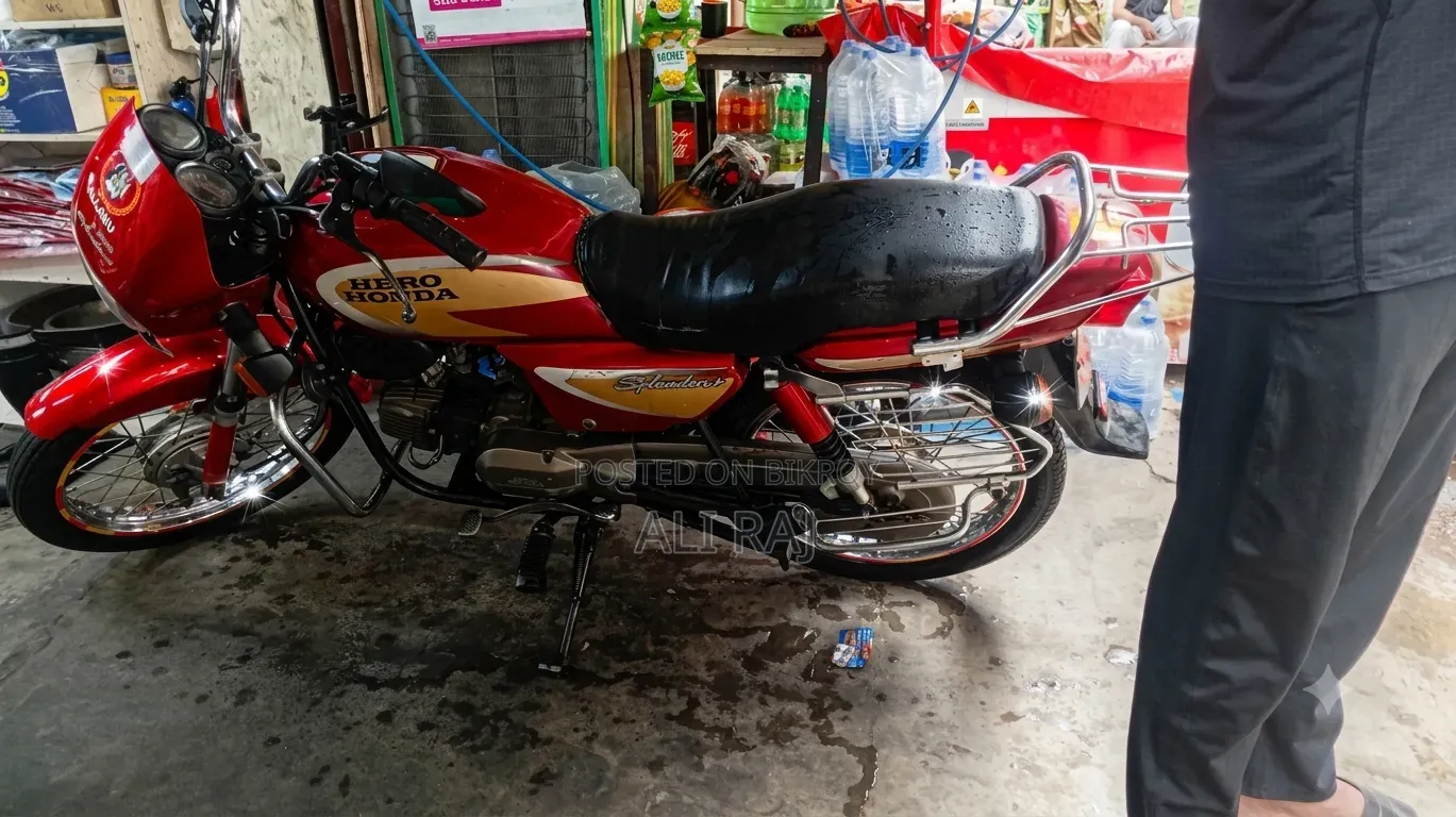 Hero Splendor Plus 2009 Red