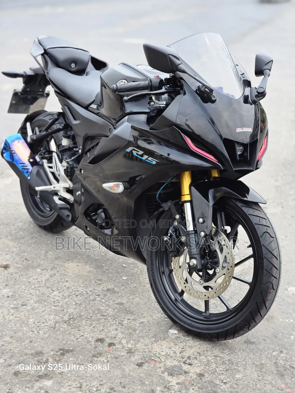 Yamaha R1 2023 Black