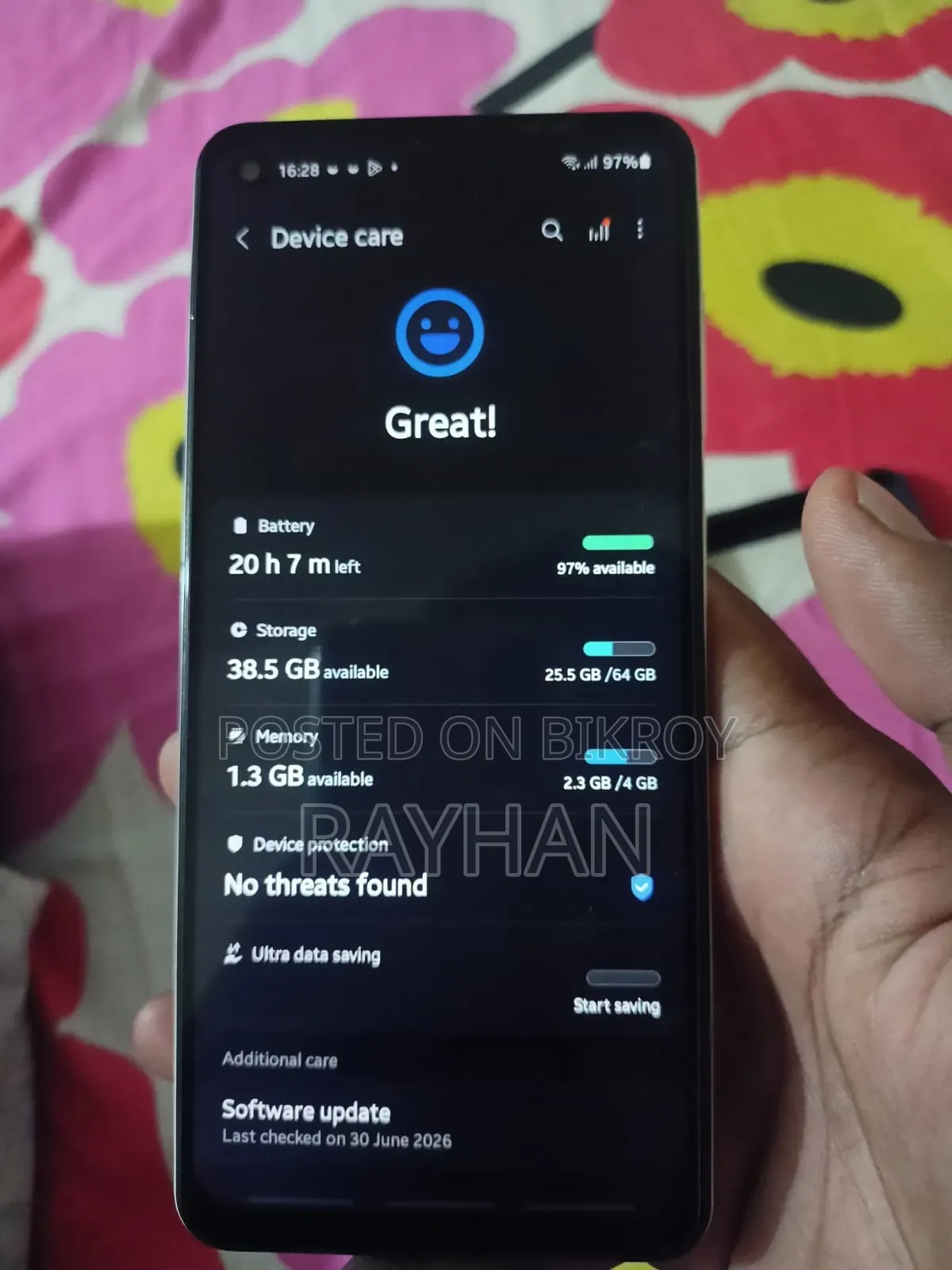 Samsung Galaxy A21s 64 GB White