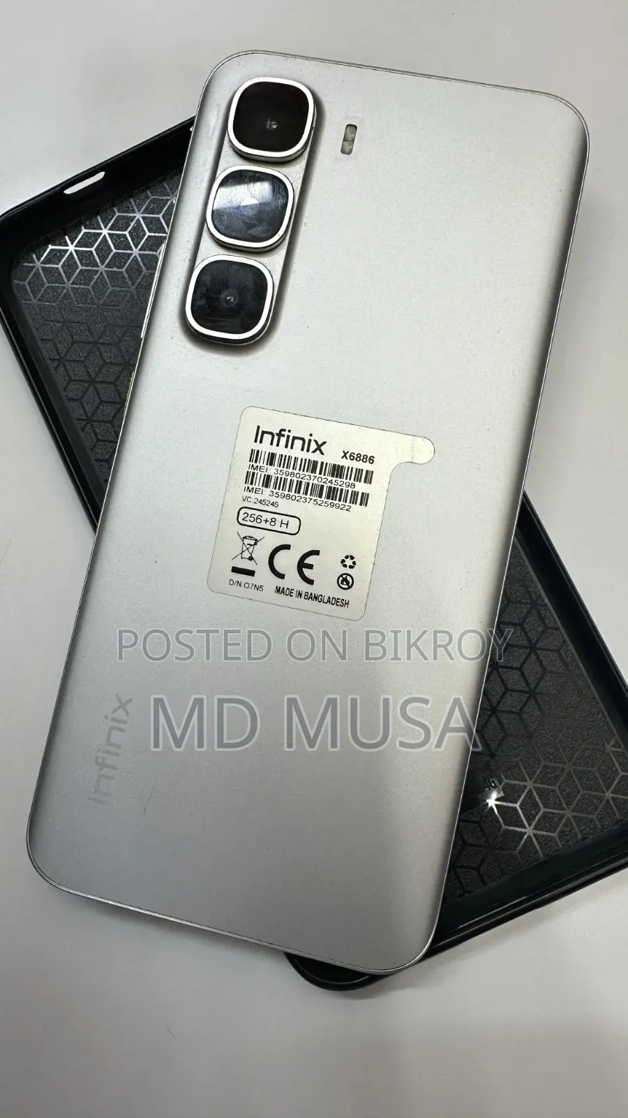 Infinix Hot 60 Pro+ 256 GB Silver