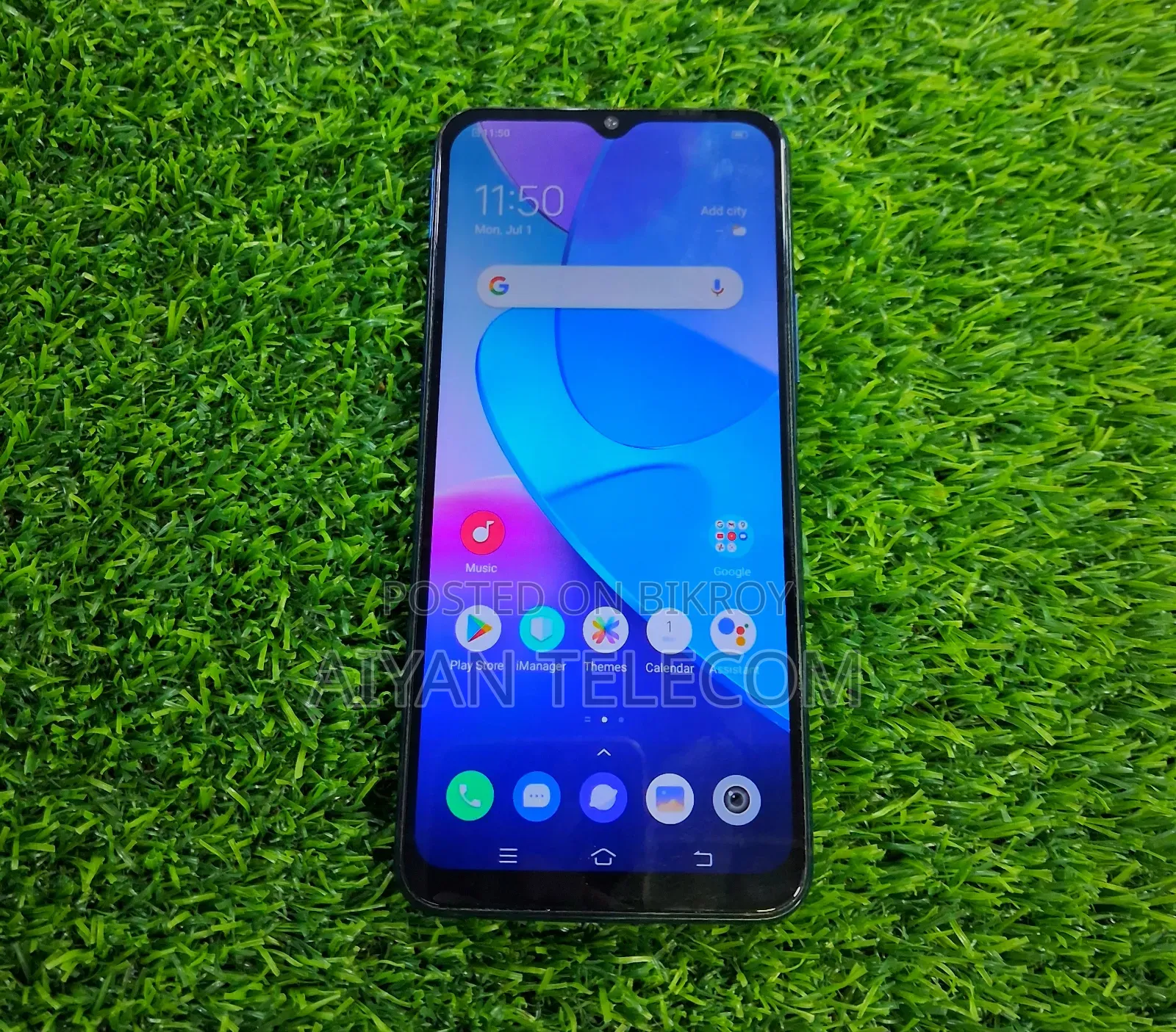 Vivo Y20 64 GB Black