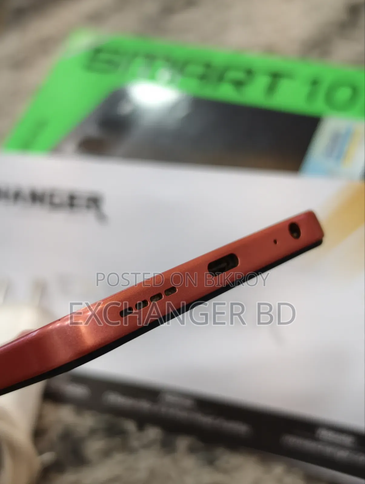 Infinix Smart 10 Plus 128 GB Pink