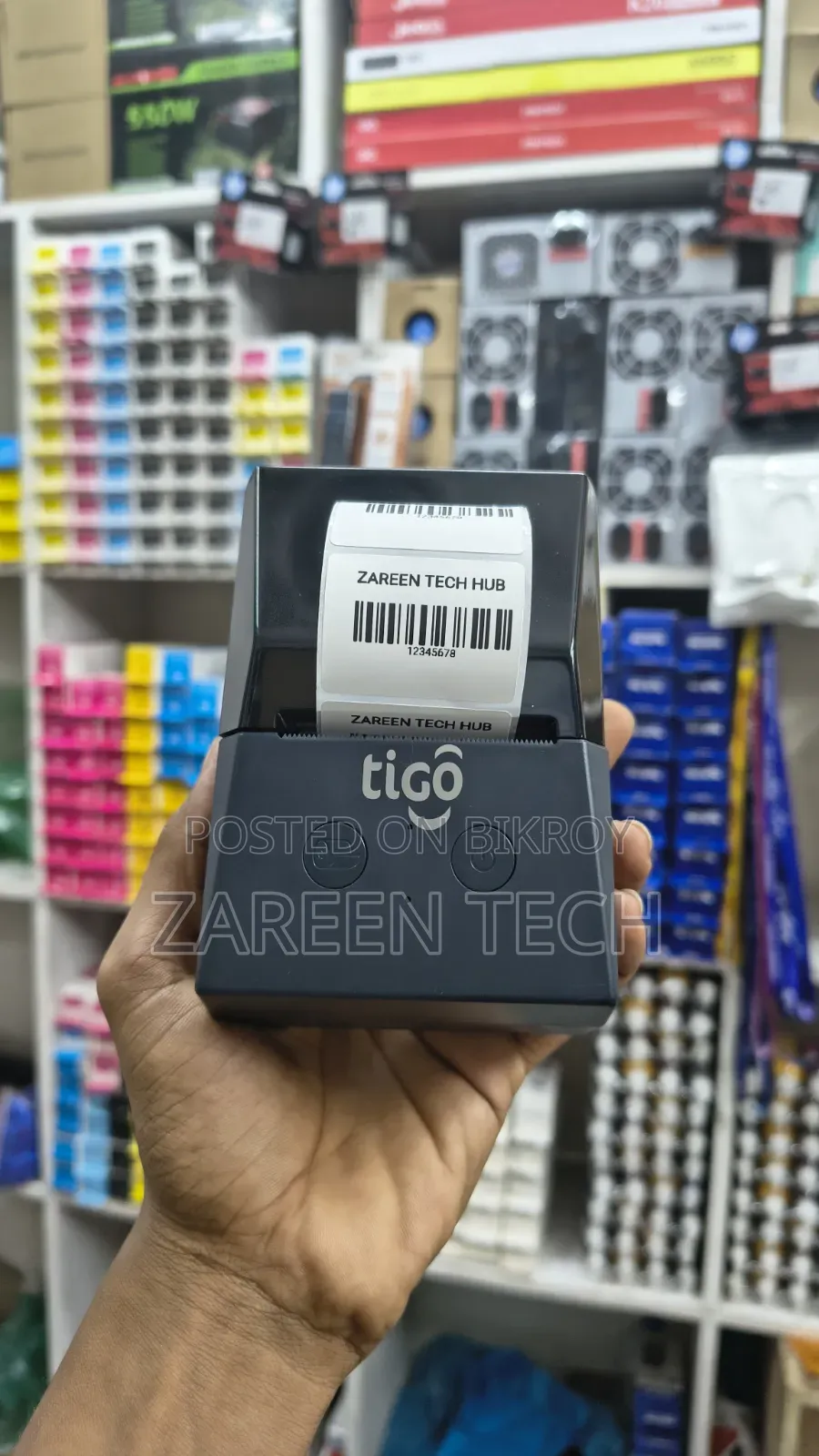 Tigo Pos-5820dd Thermal Bluetooth Label Printer Price in Bangladesh