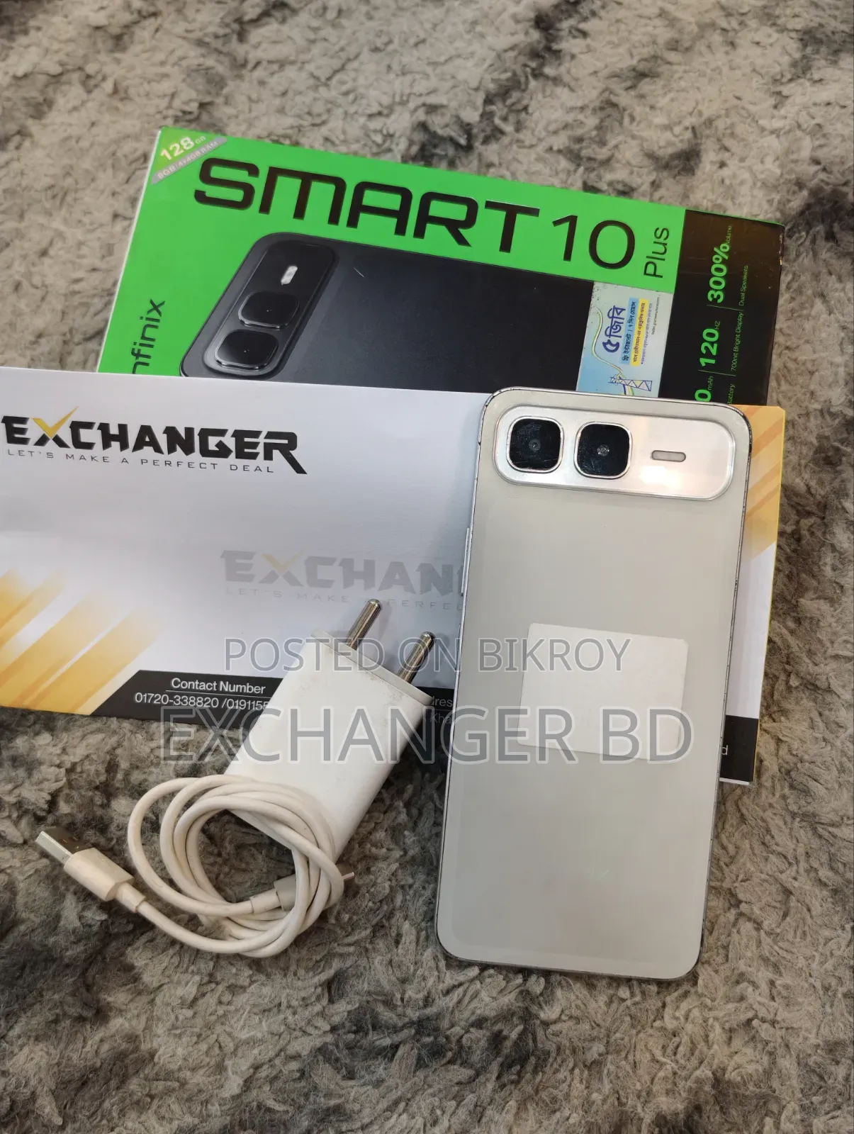 Infinix Smart 10 Plus 128 GB Gray