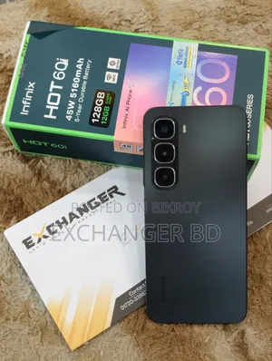 Infinix Hot 60i 128 GB Black