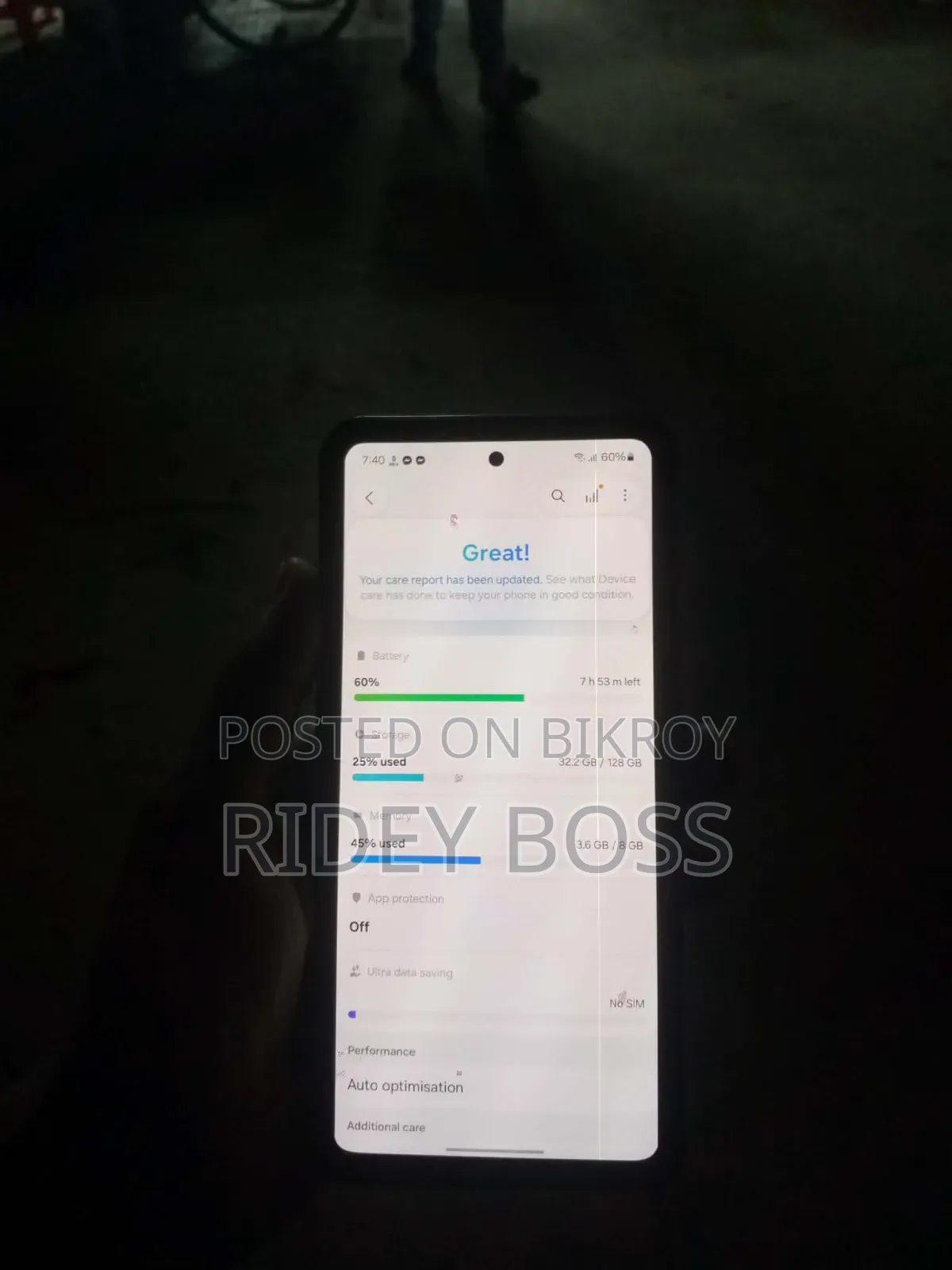 New Samsung Galaxy A52 128 GB Black