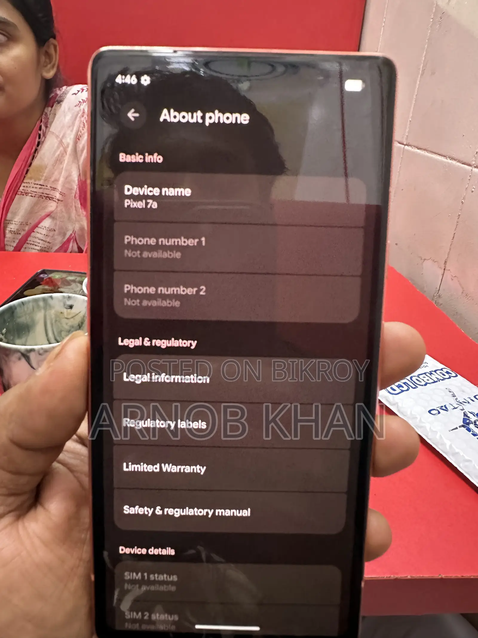Google Pixel 7a 128 GB Bronze