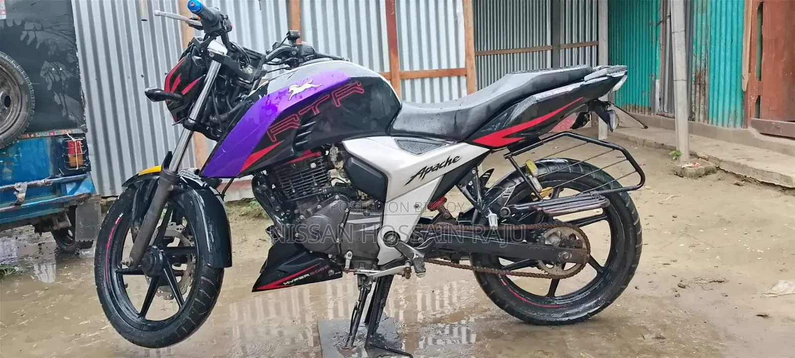 TVS Apache 160 4V 2021 Black