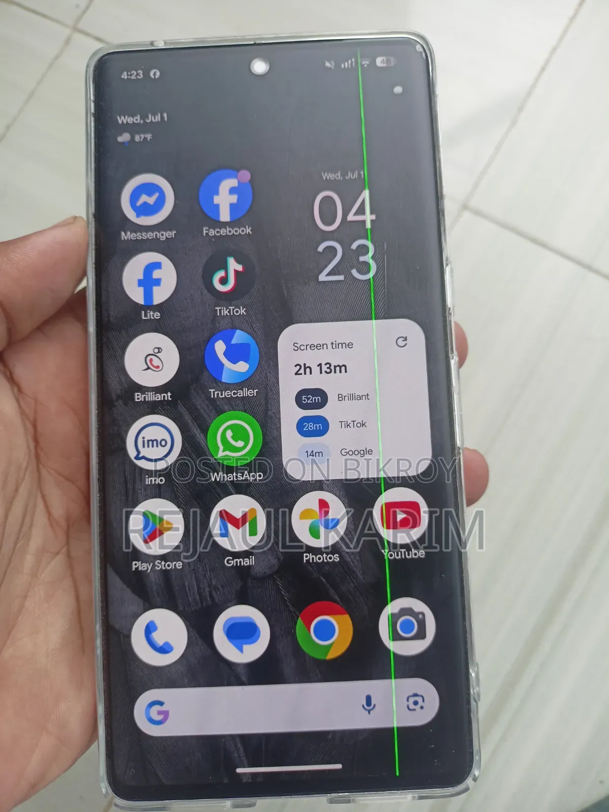 Google Pixel 7 Pro 128 GB White
