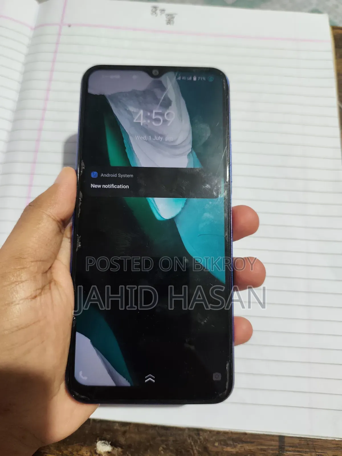 Vivo Y21 64 GB Blue
