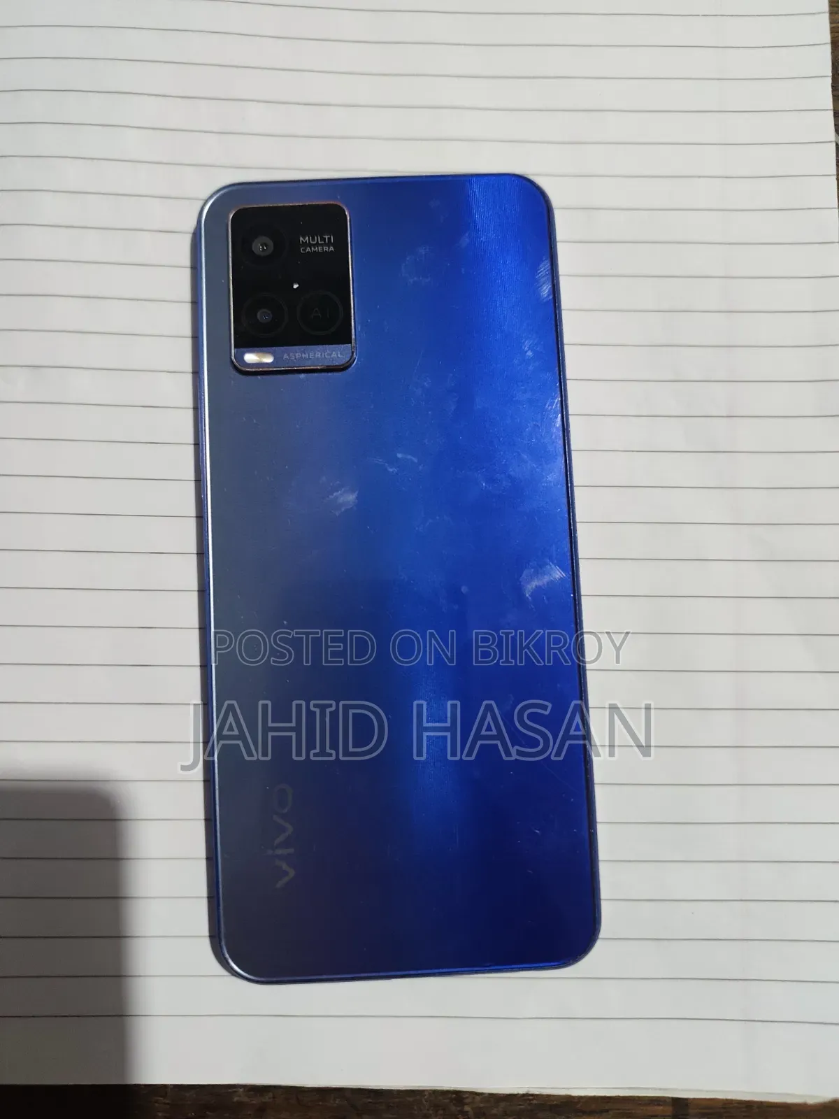 Vivo Y21 64 GB Blue