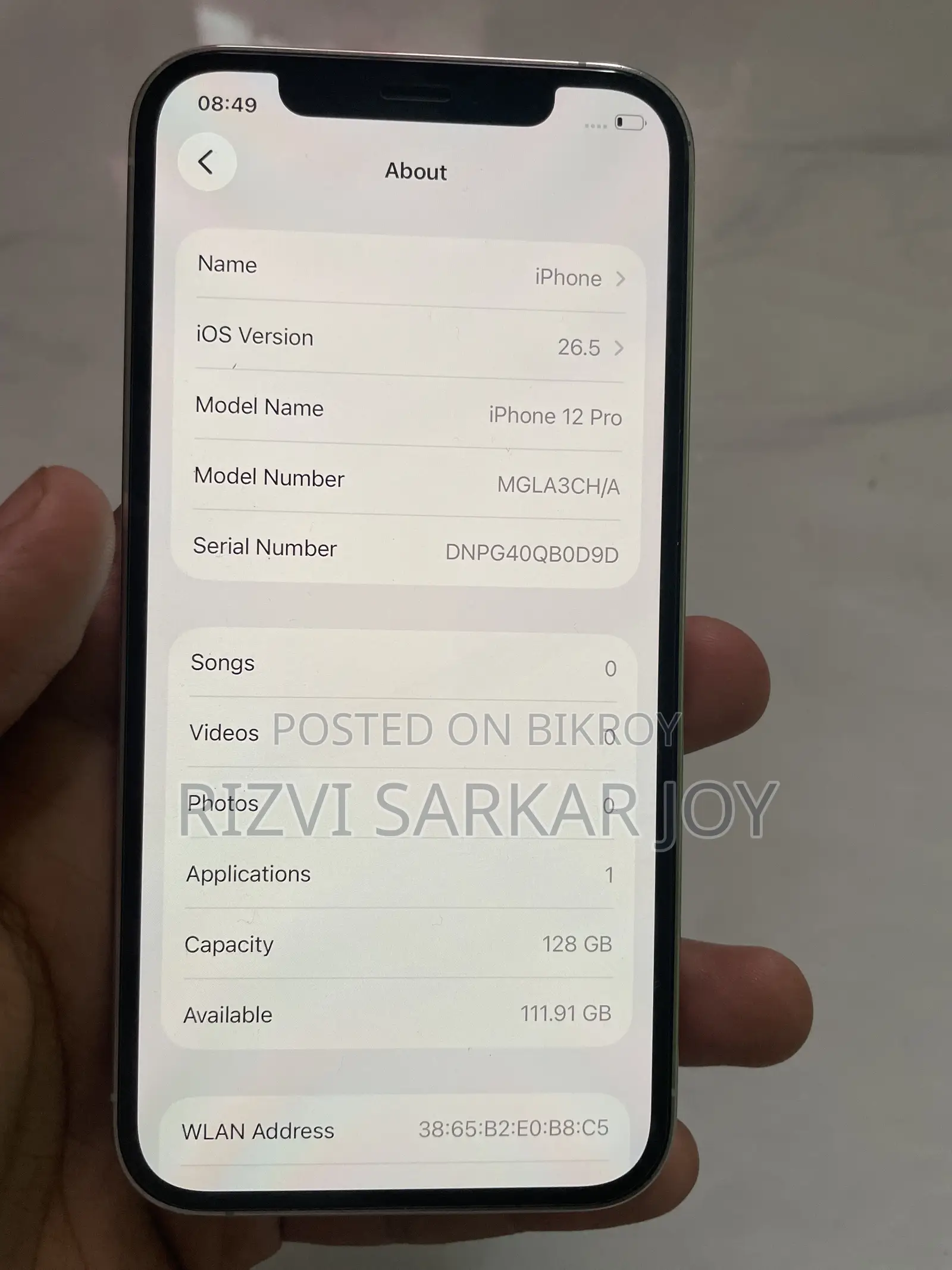 Apple iPhone 12 Pro 128 GB White